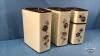 (4) KITCHEN CANISTERS - 2