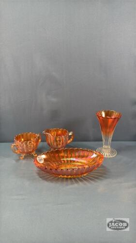 CARNIVAL GLASS LOT