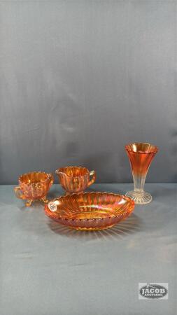 CARNIVAL GLASS LOT