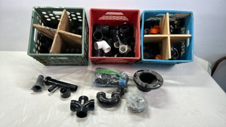 Quantity of ABS Fittings -From 1.25in to 3in