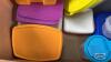 QUANTITY OF PLASTIC KITCHEN CONTAINERS WITH LIDS - 4