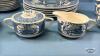 (6) PLACE SETTINGS OF BLUE AND WHITE CHINA - 8