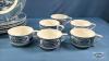 (6) PLACE SETTINGS OF BLUE AND WHITE CHINA - 11