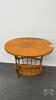 MAGAZINE RACK WITH OAK FINSIH - 2
