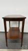 WOODEN END TABLE - 2