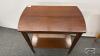 WOODEN END TABLE - 4