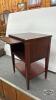 SIDE TABLE WITH PULL OUT SHELF - 3