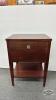 SIDE TABLE WITH PULL OUT SHELF - 4