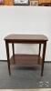 WALNUT END TABLE