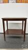 WALNUT END TABLE - 2