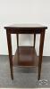 WALNUT END TABLE - 3