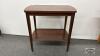 WALNUT END TABLE - 4