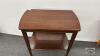 WALNUT END TABLE - 5