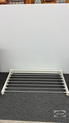 LEIFHEIT WALL HANGING FOLDING CLOTHES RACK