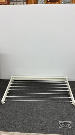 LEIFHEIT WALL HANGING FOLDING CLOTHES RACK