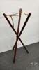 FOLDING CANE/STOOL WITH WOODEN TRI-POD STAND - 2