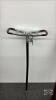 FOLDING CANE/STOOL WITH WOODEN TRI-POD STAND - 4