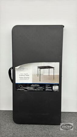34IN SQUARE FOLDING TABLE
