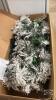 ARTIFICIAL 7.5 FOOT SNOW COVERED CHRISTMAS TREE - 2