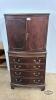 UPRIGHT (4) DRAWER CHEST WITH TOP STOARGE
