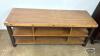 ENTERTAINMENT STAND WITH MATCHING COFFEE TABLE - 3