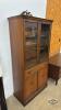 HEPWORTH WALNUT CHINA CABINET - 3
