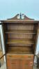 HEPWORTH WALNUT CHINA CABINET - 4