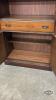 HEPWORTH WALNUT CHINA CABINET - 7