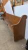 134IN LONG CHIURCH PEW - 3