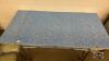 FIRE KROME FURNITURE TABLE WITH (4) FADED CHAIRS - 4