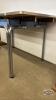FIRE KROME FURNITURE TABLE WITH (4) FADED CHAIRS - 6