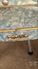 FIRE KROME FURNITURE TABLE WITH (4) FADED CHAIRS - 8