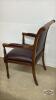 VINYL ARM CHAIR - 3