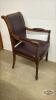 VINYL ARM CHAIR - 5