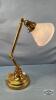 BRASS ADJUSTABLE ARM DESK LAMP - 4