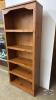 (5) SHELF BOOK CASE - 3