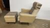 PLATFORM ROCKER WITH MATCHING OTTOMAN - 2