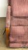 LA Z BOY DUSTY ROSE RECLINER CHAIR - 2