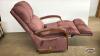 LA Z BOY DUSTY ROSE RECLINER CHAIR - 4