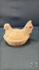 MILK GLASS HEN ON THE NEST