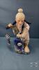 ASIAN FISHERMAN FIGURINE - 2