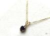 10KT YELLOW GOLD IOLITE W/ HEART SHAPED PENDANT