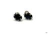 STERLING SILVER BLUE SAPPHIRE EARRINGS