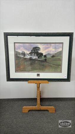 NUMBERED PRINT ENTITLED "SCOTTISH EVENING"