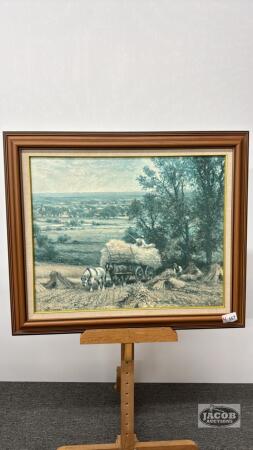 HARVEST SCENE ON BOARD