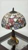 LEADED GLASS STYLE TABLE LAMP
