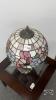 LEADED GLASS STYLE TABLE LAMP - 2