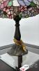 LEADED GLASS STYLE TABLE LAMP - 3
