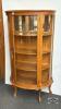 REPRO BOWED GLASS CHINA CABINET