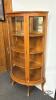 REPRO BOWED GLASS CHINA CABINET - 2
